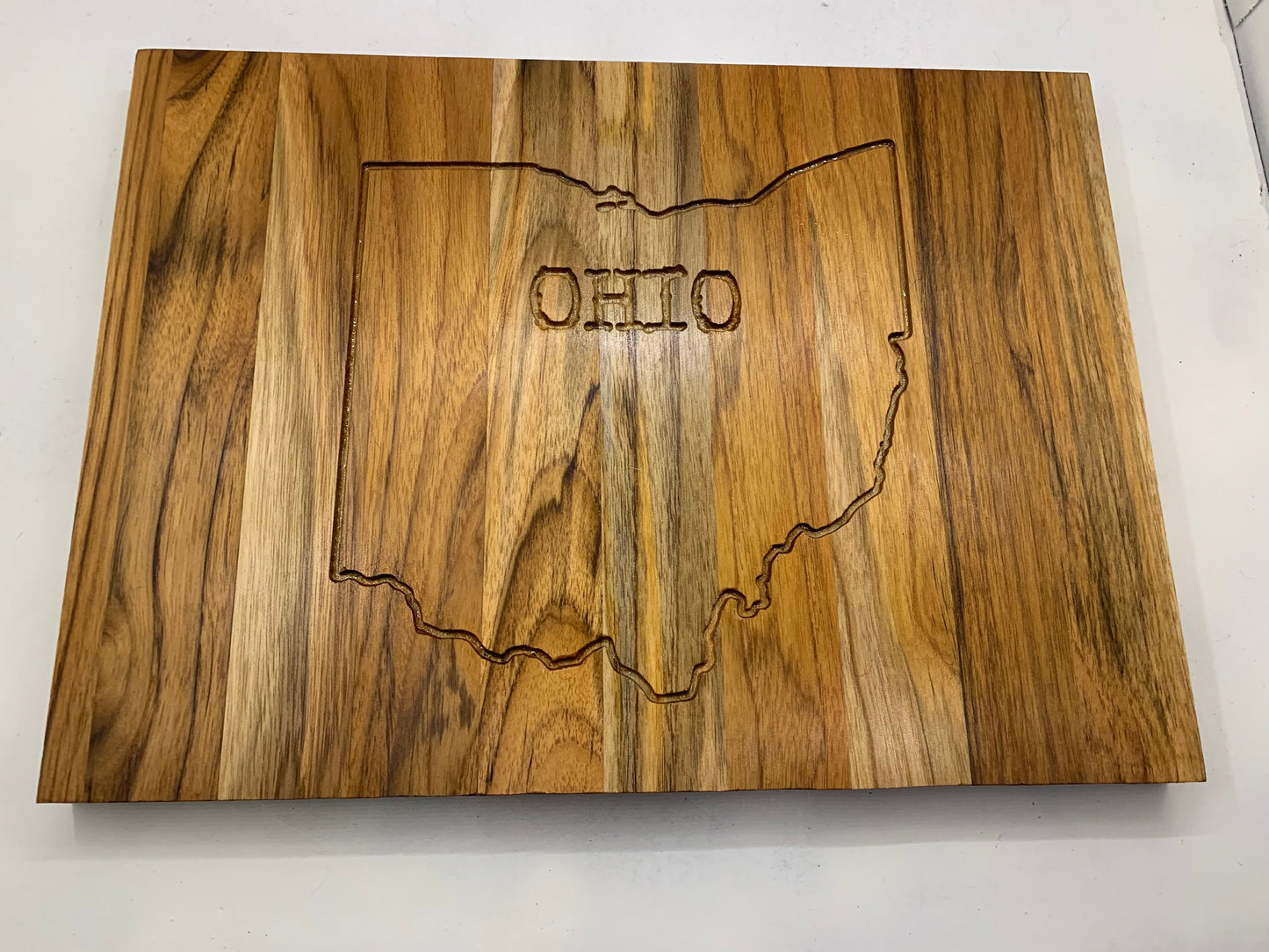 State Cutting Board Teak Butchers Block Your choice of State