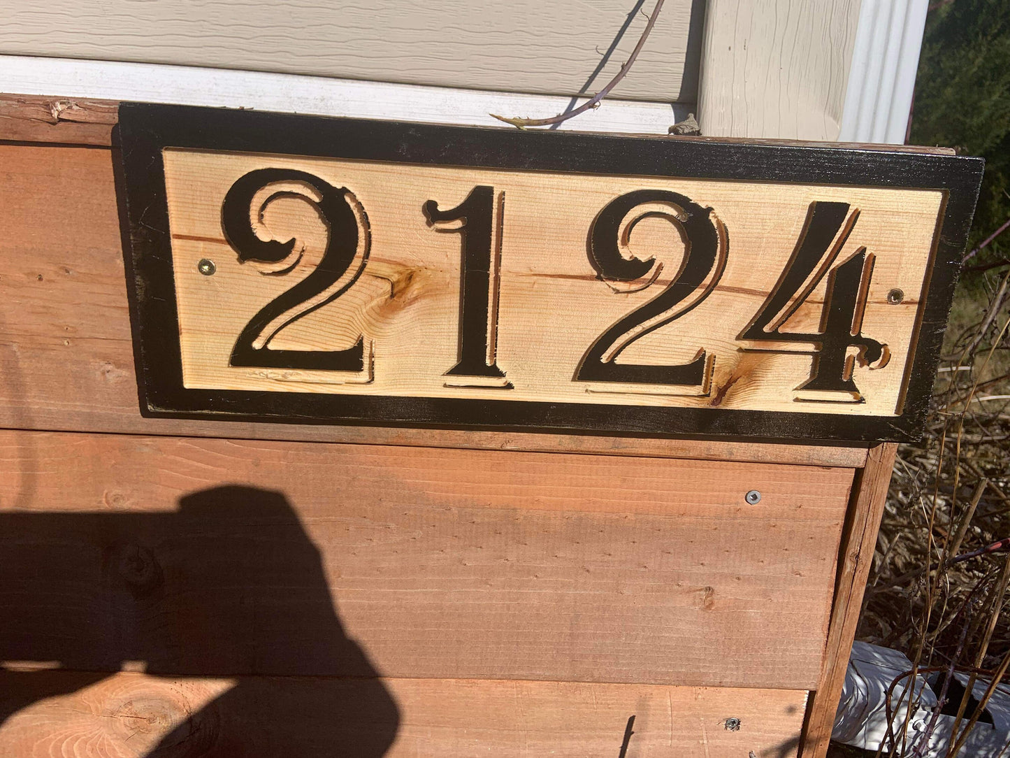 Custom Address Number Sign Personalized Home Address